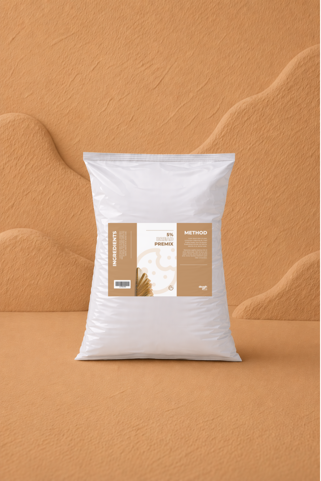 Dough Pro 5% Foundation Bread Premix 25kg product packaging