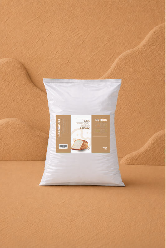Dough Pro 3.5% Essential Bread Premix 25kg product packaging