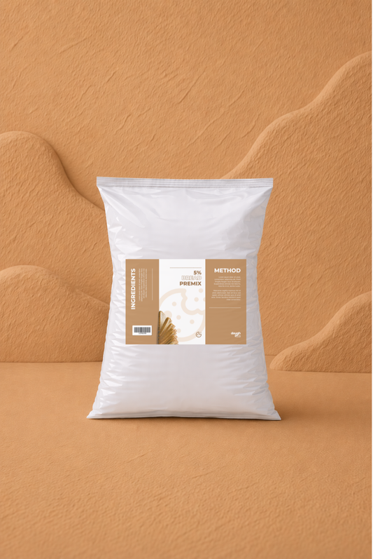 Dough Pro 5% Foundation Bread Premix 25kg product packaging