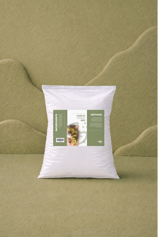 Dough Pro Garlic Bread Mix 12.5kg product packaging