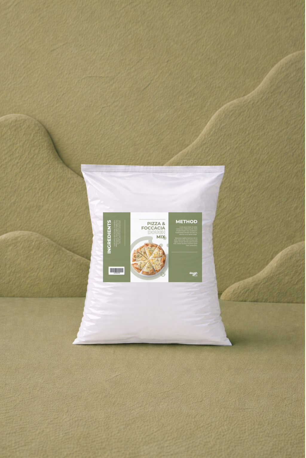 Dough Pro Pizza and Focaccia Dough Mix 12.5kg product packaging